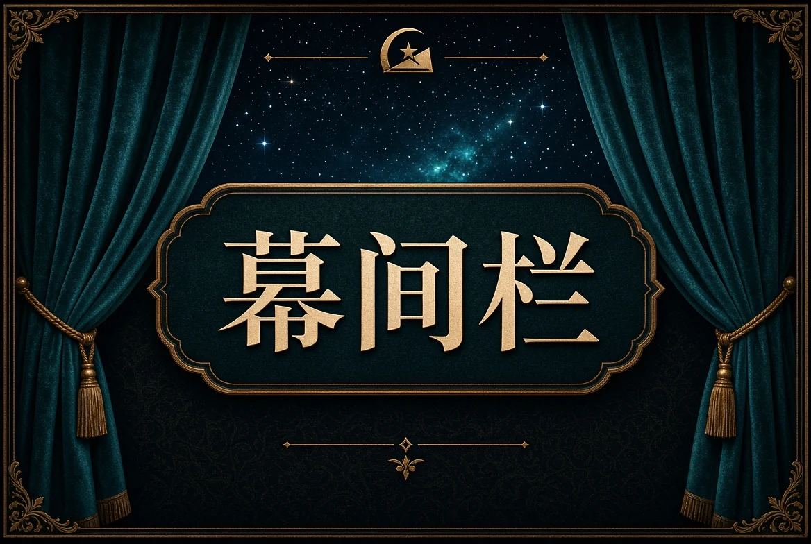 幕间栏主题封面